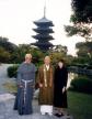 Discussions included Father Maximilian Mizzi and Rev. Shuhen Sunahara (Tohji Temple, Shingon- sect ) in Tohji Temple, Kyoto.