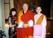 Reunion with Khambo Lama, Lord Abbot of the Gaden Monastery, Ulan Bator, Mongolia.