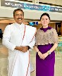 With Mr. Prasanth, Trustee of "Art of Living"