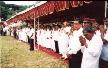 President and Vice President attending along with the Diyawadana Nilame who belong to the royal families