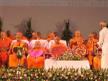 Mahanayake Maha Thero and other High Priests of Maluwatta Maha Vihara and asigiriya at the Inaugural Session of the International Buddhist Conference.